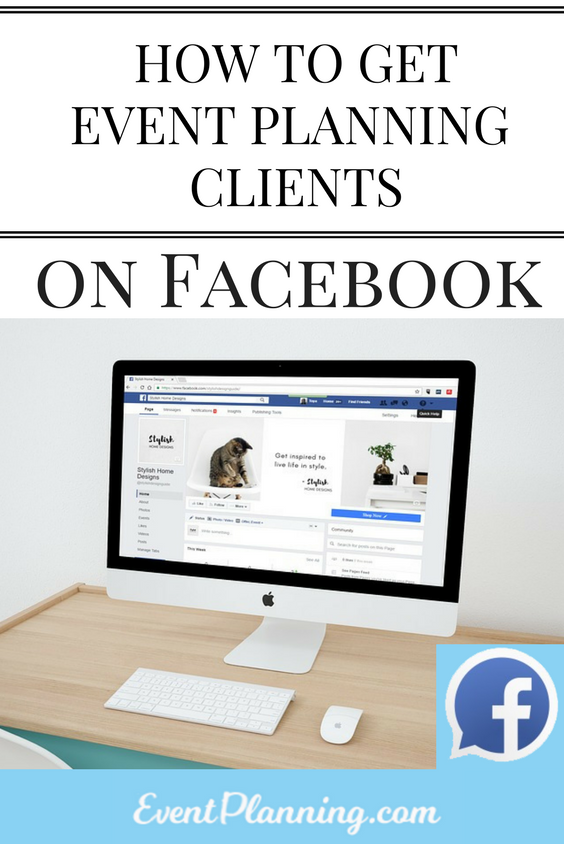 How to Get Clients for Your Event Planning Business on Facebook