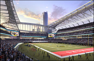 Los Angeles Football Stadium to be Designed by Gensler